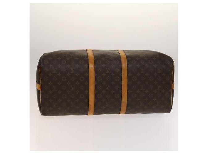 LOUIS VUITTON Borsa Boston Monogram Keepall Bandouliere 60 M41412 LV Auth bs28623 Monogramma - vista 5