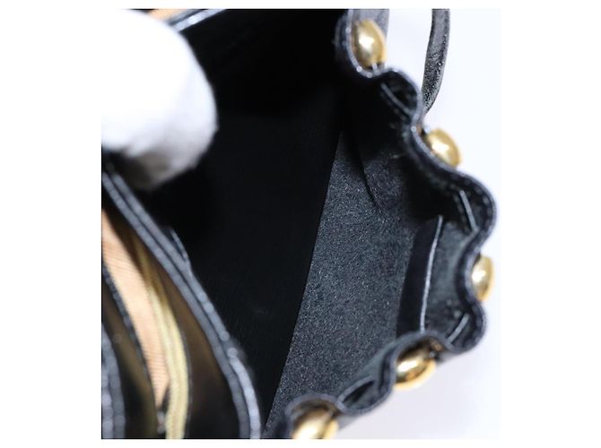 Borsa a Spalla GIVENCHY in Pelle Oro e Nero Auth BA5111 D'oro - vista 21