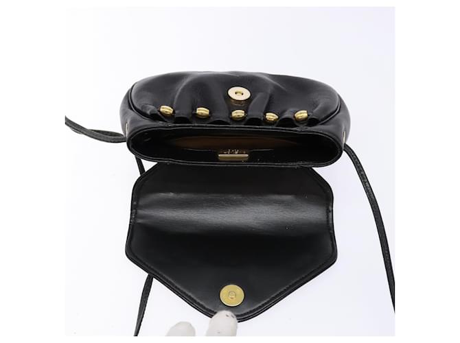 Borsa a Spalla GIVENCHY in Pelle Oro e Nero Auth BA5111 D'oro - vista 9