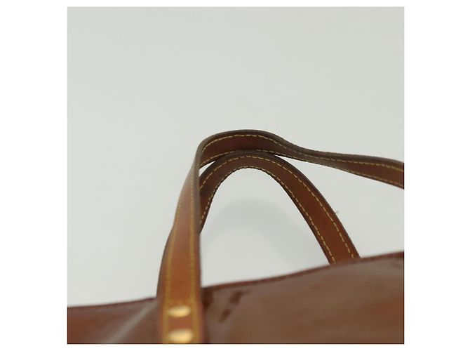 LOUIS VUITTON Monogram Vernis Reade MM Borsa a Mano Bronzo M91143 LV Auth 137923 - vista 14