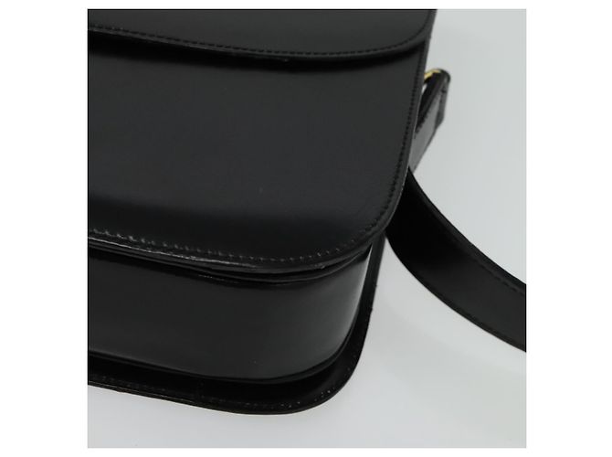 Céline Borsa a Spalla in Pelle Nera e Oro Auth fm4838 Nero D'oro - vista 16