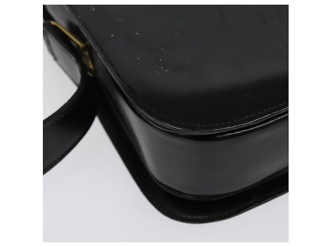 Céline Borsa a Spalla in Pelle Nera e Oro Auth fm4838 Nero D'oro - vista 17