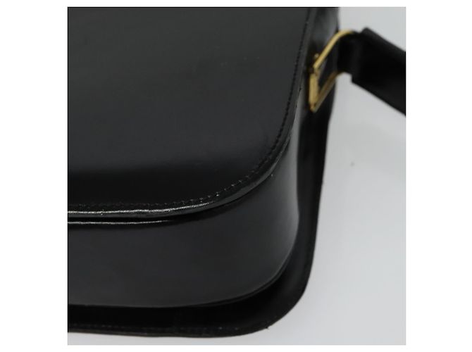 Céline Borsa a Spalla in Pelle Nera e Oro Auth fm4838 Nero D'oro - vista 18