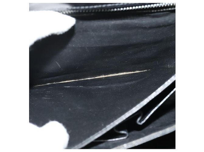 Céline Borsa a Spalla in Pelle Nera e Oro Auth fm4838 Nero D'oro - vista 23