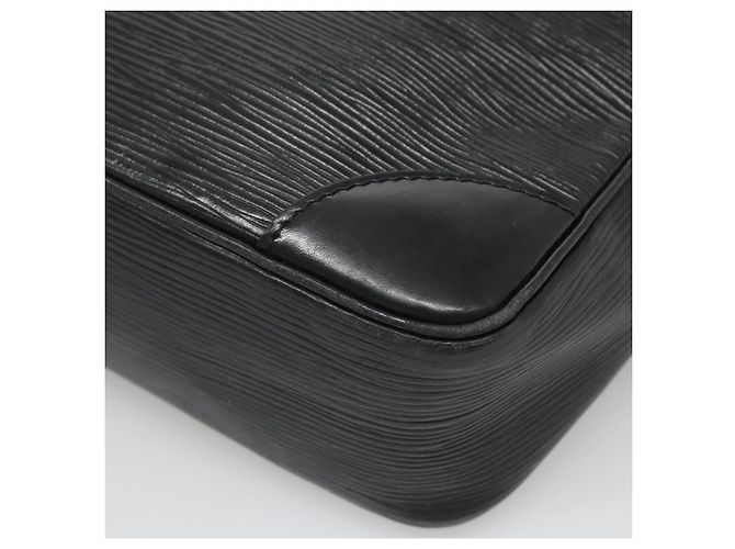 LOUIS VUITTON Borsa a Spalla Epi Trocadero 27 Nera M52312 LV Auth bs28813 Nero - vista 16