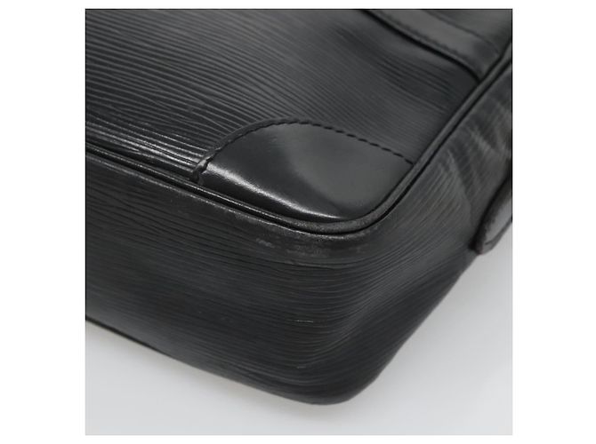 LOUIS VUITTON Borsa a Spalla Epi Trocadero 27 Nera M52312 LV Auth bs28813 Nero - vista 8
