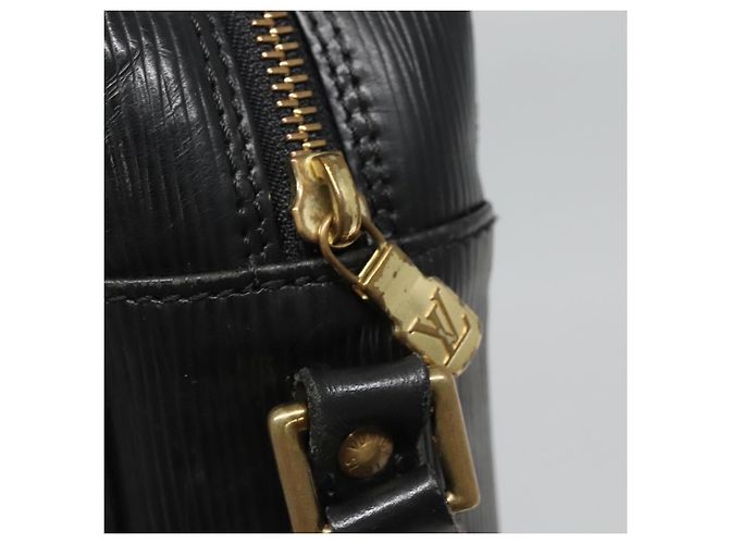 LOUIS VUITTON Borsa a Spalla Epi Trocadero 27 Nera M52312 LV Auth bs28813 Nero - vista 9