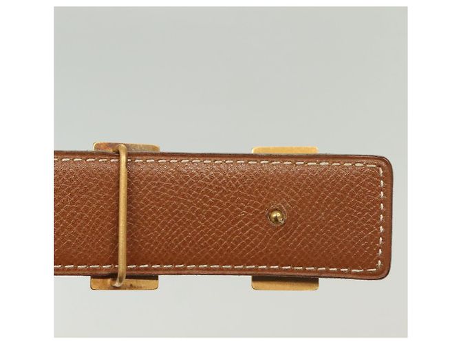 Hermès HERMES Constance H Gürtel aus Leder 31,1"" schwarz Auth ki5928 - Ansicht 6