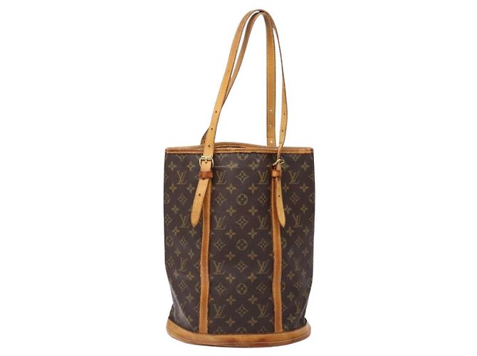 LOUIS VUITTON Borsa a Spalla Monogram Bucket GM M42236 LV Auth 139420 Monogramma - vista 13