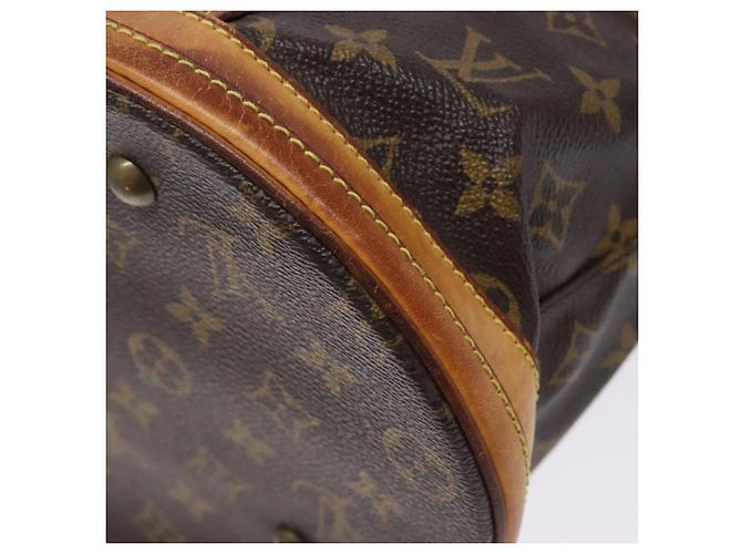 LOUIS VUITTON Borsa a Spalla Monogram Bucket GM M42236 LV Auth 139420 Monogramma - vista 16