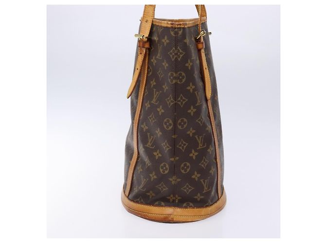 LOUIS VUITTON Borsa a Spalla Monogram Bucket GM M42236 LV Auth 139420 Monogramma - vista 3