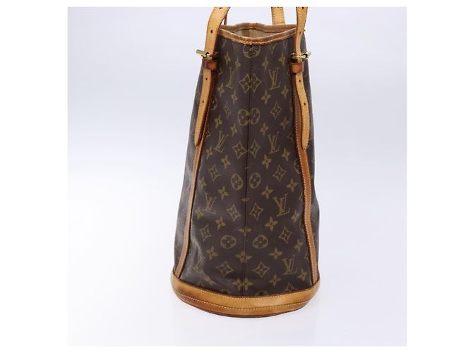 LOUIS VUITTON Borsa a Spalla Monogram Bucket GM M42236 LV Auth 139420 Monogramma - vista 4