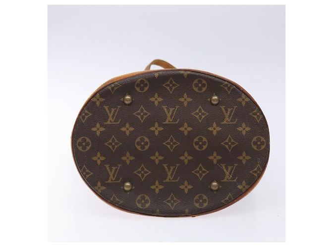 LOUIS VUITTON Borsa a Spalla Monogram Bucket GM M42236 LV Auth 139420 Monogramma - vista 5