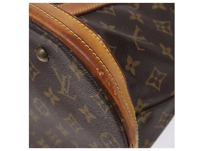 LOUIS VUITTON Borsa a Spalla Monogram Bucket GM M42236 LV Auth 139420 Monogramma - vista 8