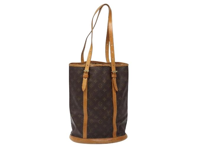 LOUIS VUITTON Borsa a Spalla Monogram Bucket GM M42236 LV Auth 139423 Monogramma - vista 13
