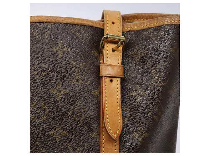 LOUIS VUITTON Borsa a Spalla Monogram Bucket GM M42236 LV Auth 139423 Monogramma - vista 19