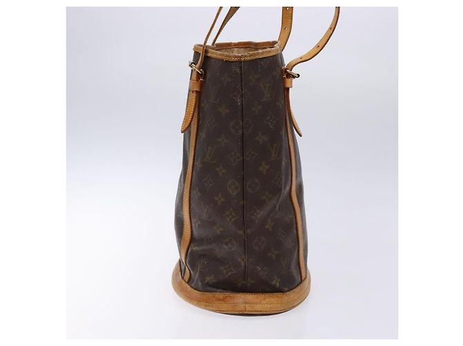 LOUIS VUITTON Borsa a Spalla Monogram Bucket GM M42236 LV Auth 139423 Monogramma - vista 4