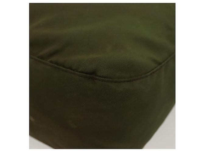 Borsa a Spalla PRADA Nylon Khaki Argento Autentica ki5956 Cachi - vista 15