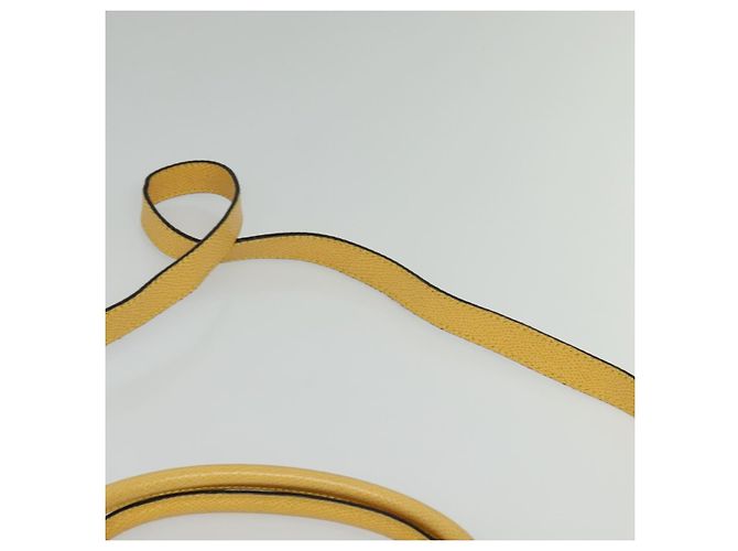 Céline Borsa a mano CELINE in pelle 2 in 1 oro giallo Auth 139069 D'oro - vista 14