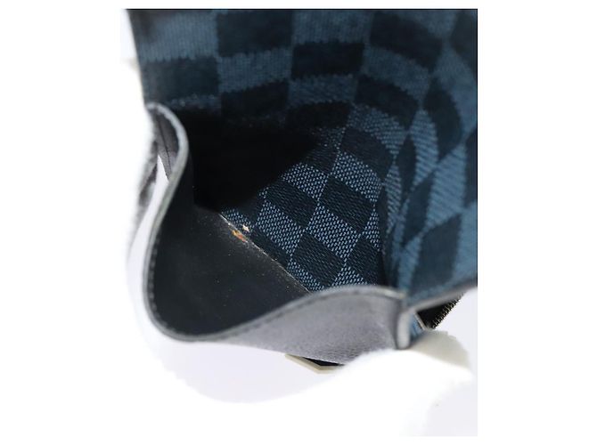 LOUIS VUITTON Pochette per Telefono Damier Graphite Borsa a Spalla N41630 LV Auth 140090 Damier ebene - vista 11