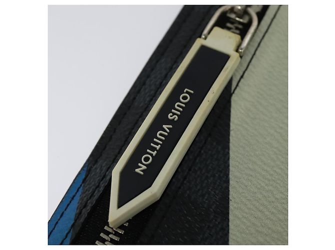 LOUIS VUITTON Pochette per Telefono Damier Graphite Borsa a Spalla N41630 LV Auth 140090 Damier ebene - vista 19