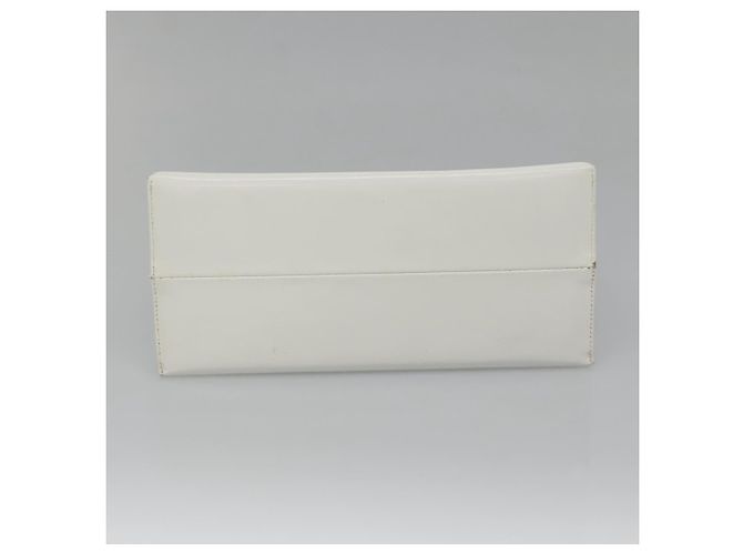 Borsa a spalla a catena GIVENCHY in pelle bianca e argento Auth bs28975 Bianco - vista 5