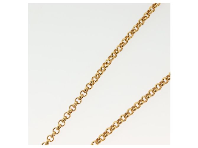 Collana Salvatore Ferragamo in metallo dorato Auth bs28768 D'oro - vista 11