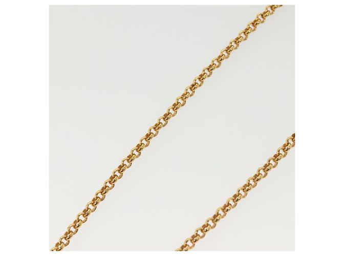 Collana Salvatore Ferragamo in metallo dorato Auth bs28768 D'oro - vista 12