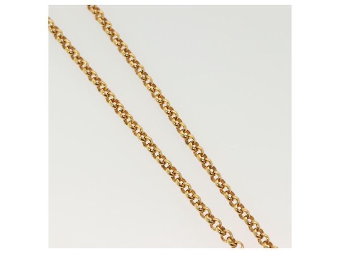 Collana Salvatore Ferragamo in metallo dorato Auth bs28768 D'oro - vista 4
