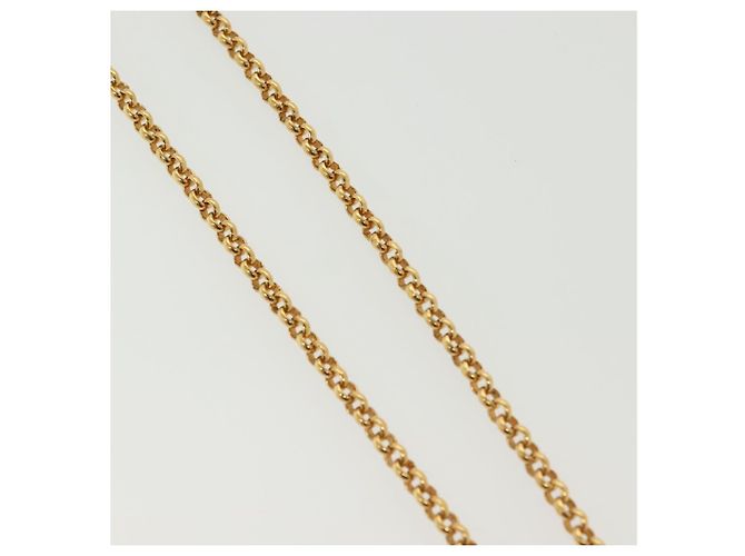 Collana Salvatore Ferragamo in metallo dorato Auth bs28768 D'oro - vista 5