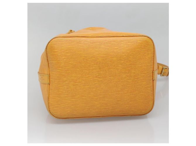 Noe LOUIS VUITTON Borsa a Spalla Petit Noé Epi Gialla M44109 LV Auth BA5081 Giallo - vista 5