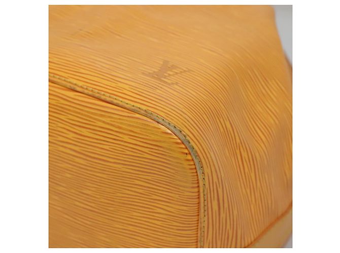 Noe LOUIS VUITTON Borsa a Spalla Petit Noé Epi Gialla M44109 LV Auth BA5081 Giallo - vista 9