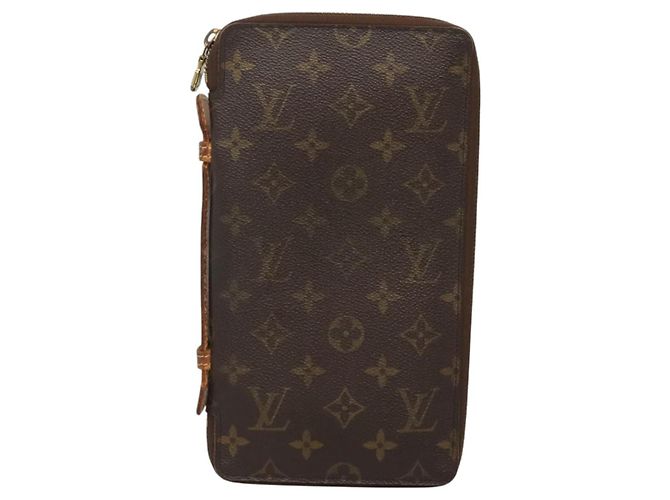 LOUIS VUITTON Organizer Da Viaggio Monogram Custodia M60120 LV Auth 139687 Monogramma - vista 13