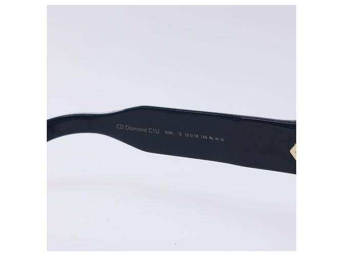 Occhiali da sole Christian Dior Plastica Blu Auth hk2963 - vista 10