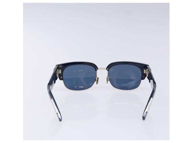 Occhiali da sole Christian Dior Plastica Blu Auth hk2963 - vista 3