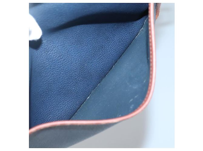 Autre Marque Borsa a Spalla Burberrys in Pelle PVC Blu Navy Oro Auth bs28989 D'oro - vista 21