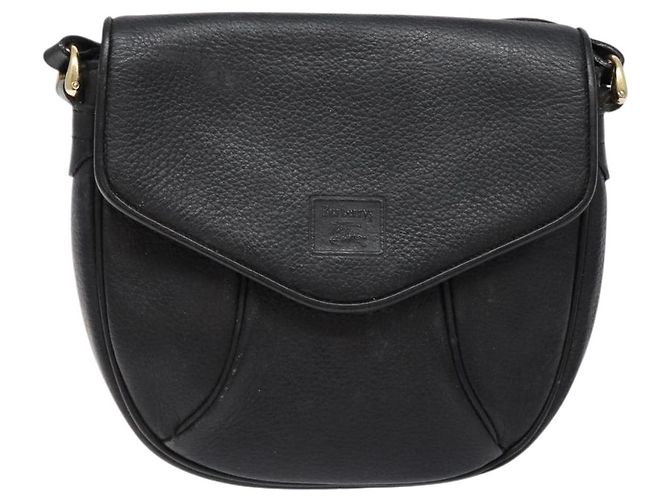 Autre Marque Borsa a Spalla Burberrys in Pelle Nera e Oro Auth ep10257 Nero D'oro - vista 13