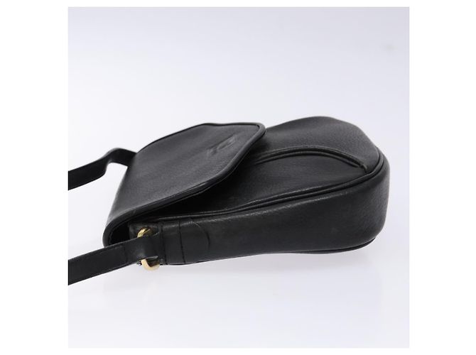 Autre Marque Borsa a Spalla Burberrys in Pelle Nera e Oro Auth ep10257 Nero D'oro - vista 4