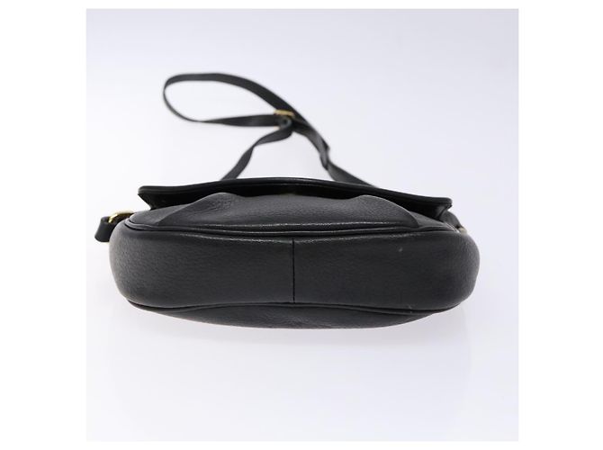 Autre Marque Borsa a Spalla Burberrys in Pelle Nera e Oro Auth ep10257 Nero D'oro - vista 5