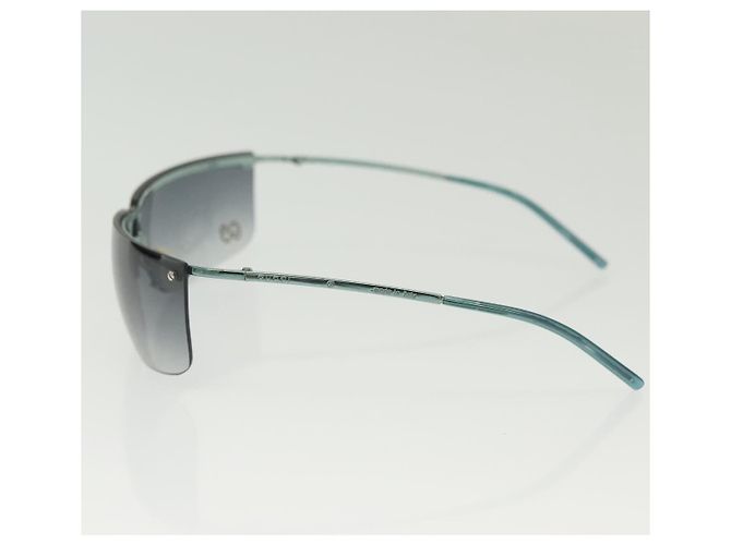 Occhiali da sole GUCCI Celine Plastica 2Set Nero Verde Auth BA5039 - vista 6