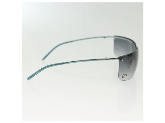 Occhiali da sole GUCCI Celine Plastica 2Set Nero Verde Auth BA5039 - vista 7