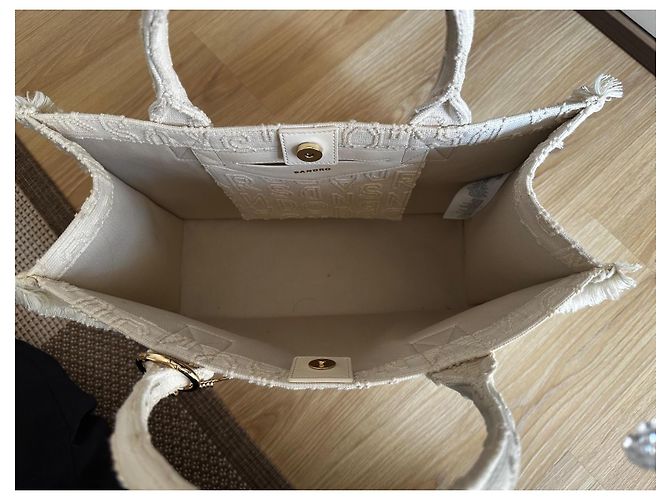 Bolso Tote Kashba Sandro Blanco roto - vista 3