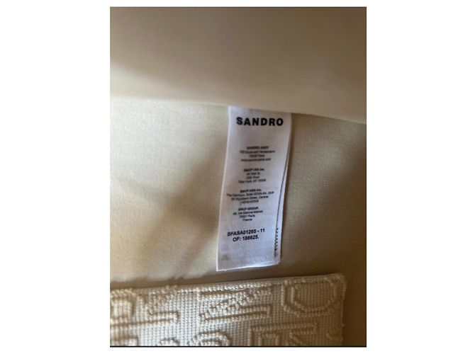Bolso Tote Kashba Sandro Blanco roto - vista 5