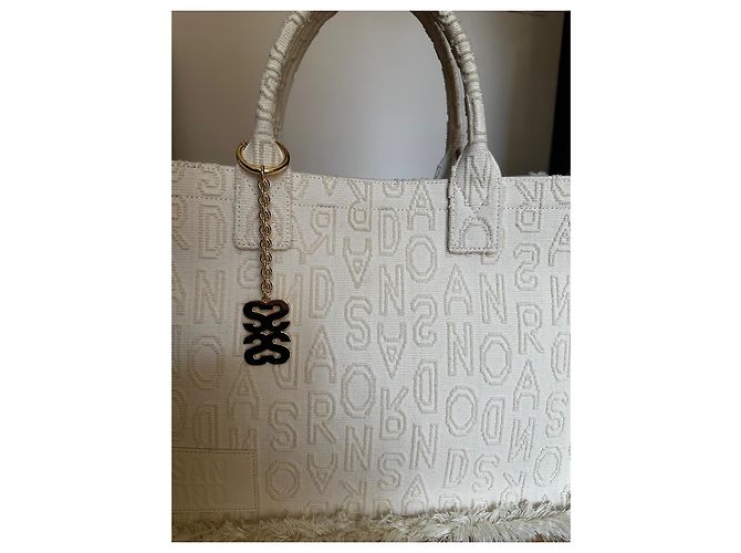 Bolso Tote Kashba Sandro Blanco roto - vista 6