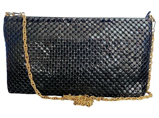 Pochette in metallo Pierre Balmain Nero Gold hardware - vista 8