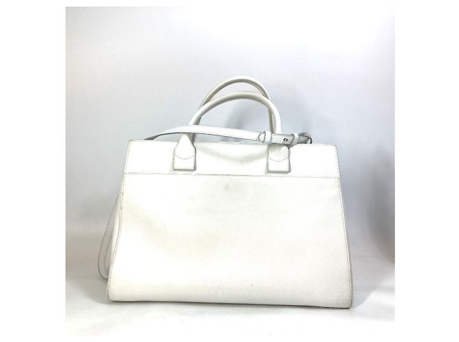 Executive Chanel A69931 CC Coco Mark Neo Borsa Esecutiva Grande 2 Vie Bianco - vista 2