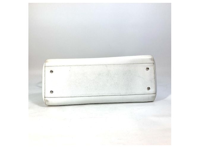 Executive Chanel A69931 CC Coco Mark Neo Borsa Esecutiva Grande 2 Vie Bianco - vista 4