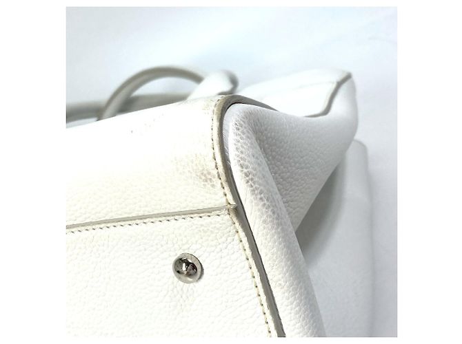 Executive Chanel A69931 CC Coco Mark Neo Borsa Esecutiva Grande 2 Vie Bianco - vista 5