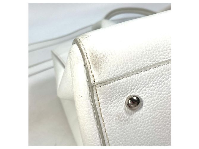 Executive Chanel A69931 CC Coco Mark Neo Borsa Esecutiva Grande 2 Vie Bianco - vista 6