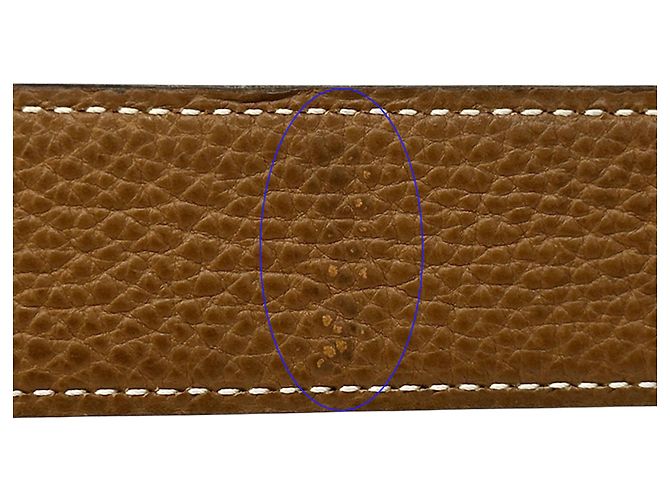 Cintura Reversibile Hermès Constance Marrone Nero - vista 11